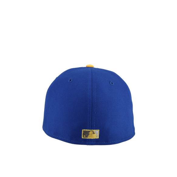 Seattle Mariners 30th Anniversary Blue/Yellow Metallic 59Fifty Fitted Hat