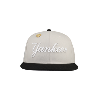 New York Yankees Stone Age Collection 1962 World Series Patch Fitted Hat