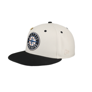 Seattle Mariners Stone 40th Anniversary Patch 59Fifty Fitted Hat