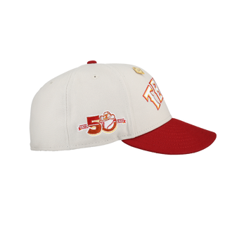 Texas Rangers April 4th Collection 50th Anniversary Fitted Hat