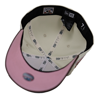 Texas Rangers 2020 Inaugural Season Cow Print "Strawberry Milk" 59Fifty Fitted Hat