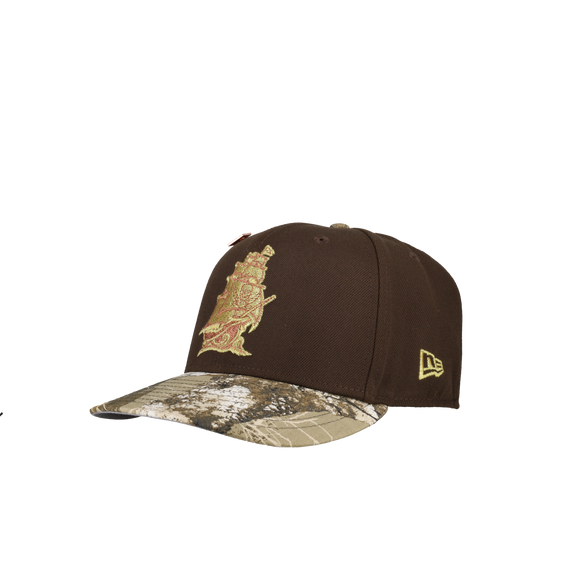 Tampa Bay Buccaneers 30th Season Walnut/Real tree 59Fifty Fitted Hat
