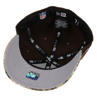 Tampa Bay Buccaneers 30th Season Walnut/Real tree 59Fifty Fitted Hat
