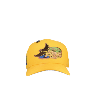 Tampa Bay Rays Tropicana Field Yellow Copper Metallic 59Fifty Fitted Hat