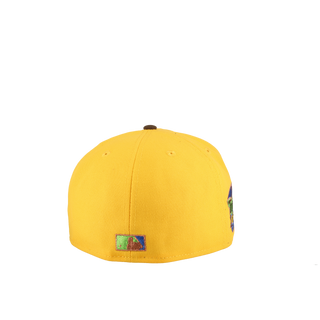 Tampa Bay Rays Tropicana Field Yellow Copper Metallic 59Fifty Fitted Hat