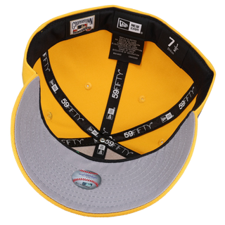 Tampa Bay Rays Tropicana Field Yellow Copper Metallic 59Fifty Fitted Hat