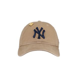 New York Yankees New Era 9Twenty Adjustable Hat (Tan)