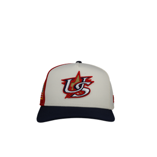 Team USA New Era 2026 World Baseball Classic White 9Fifty A Frame Snapback Hat