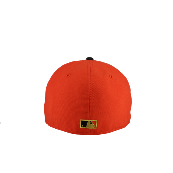 Detroit Tigers 1935 World Series Orange/Black  Metallic 59Fifty Fitted Hat