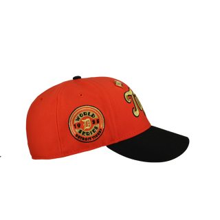 Detroit Tigers 1935 World Series Orange/Black  Metallic 59Fifty Fitted Hat