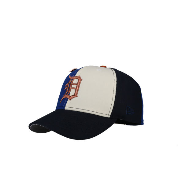 Detroit Tigers 2006 World Series Chrome/Blue/Black Split 59Fifty Fitted Hat