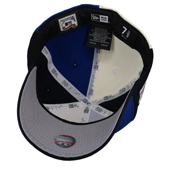 Detroit Tigers 2006 World Series Chrome/Blue/Black Split 59Fifty Fitted Hat