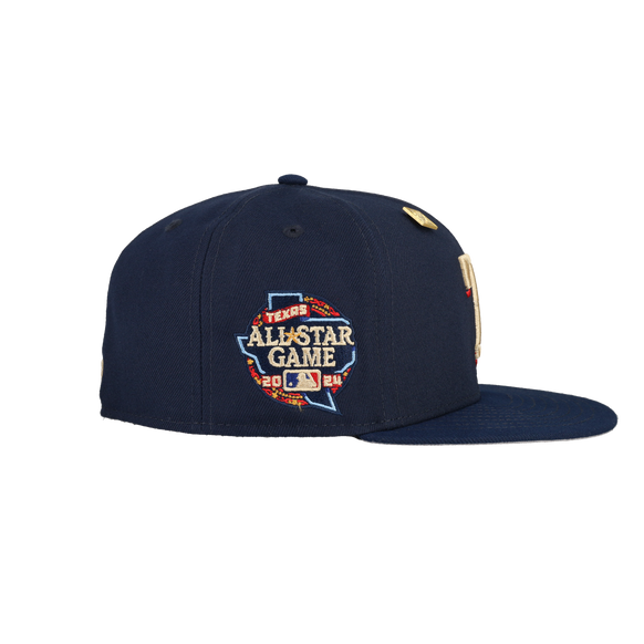 Texas Rangers 2024 All Star Game Patch New Era 59Fifty Fitted Hat