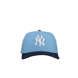 New York Yankees 1999 WS New Era 9Fifty A Frame Snapback Hat (Sky Blue)