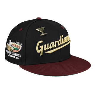 Cleveland Guardians Upper Class Collection Progressive Field Fitted Hat