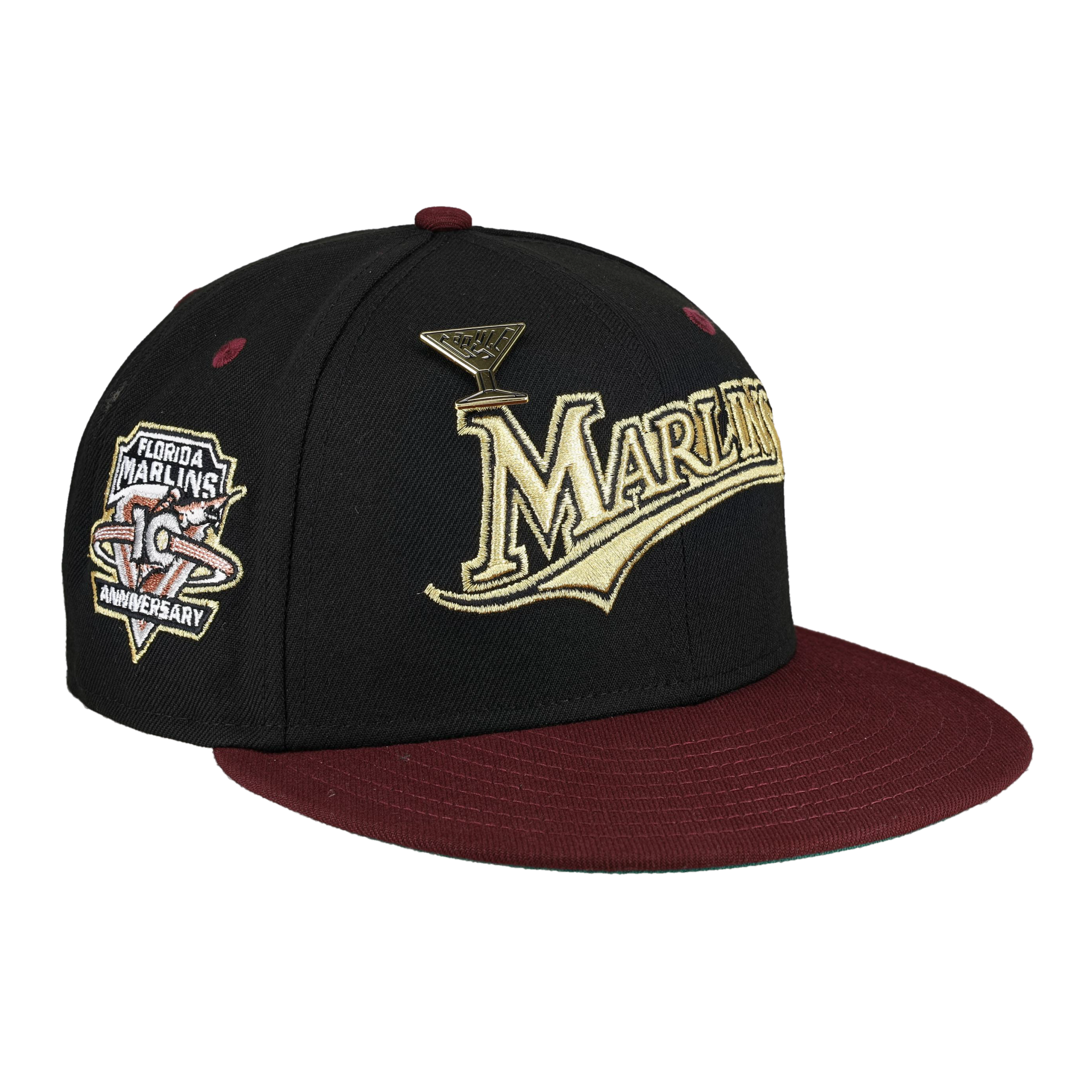 Florida Marlins Upper Class Collection 10th Anniversary Fitted Hat 7