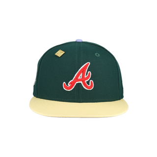Atlanta Braves 1999 World Series Patch 59Fifty Fitted Hat