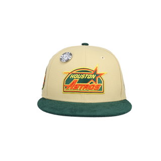 Houston Astros Vegas Gold 2.0 Collection 35 Great Years Fitted Hat