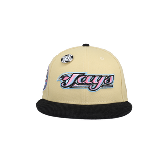 Toronto Blue Jays Vegas Gold 2.0 Collection 30th Season Fitted Hat
