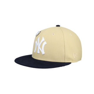 New York Yankees Vegas Gold 2.0 Collection 50th Year Patch Fitted Hat