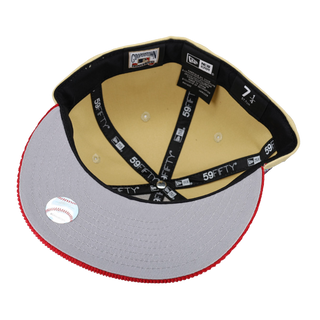 Anaheim Angels Vegas Gold 2.0 Collection 50th Anniversary Fitted Hat