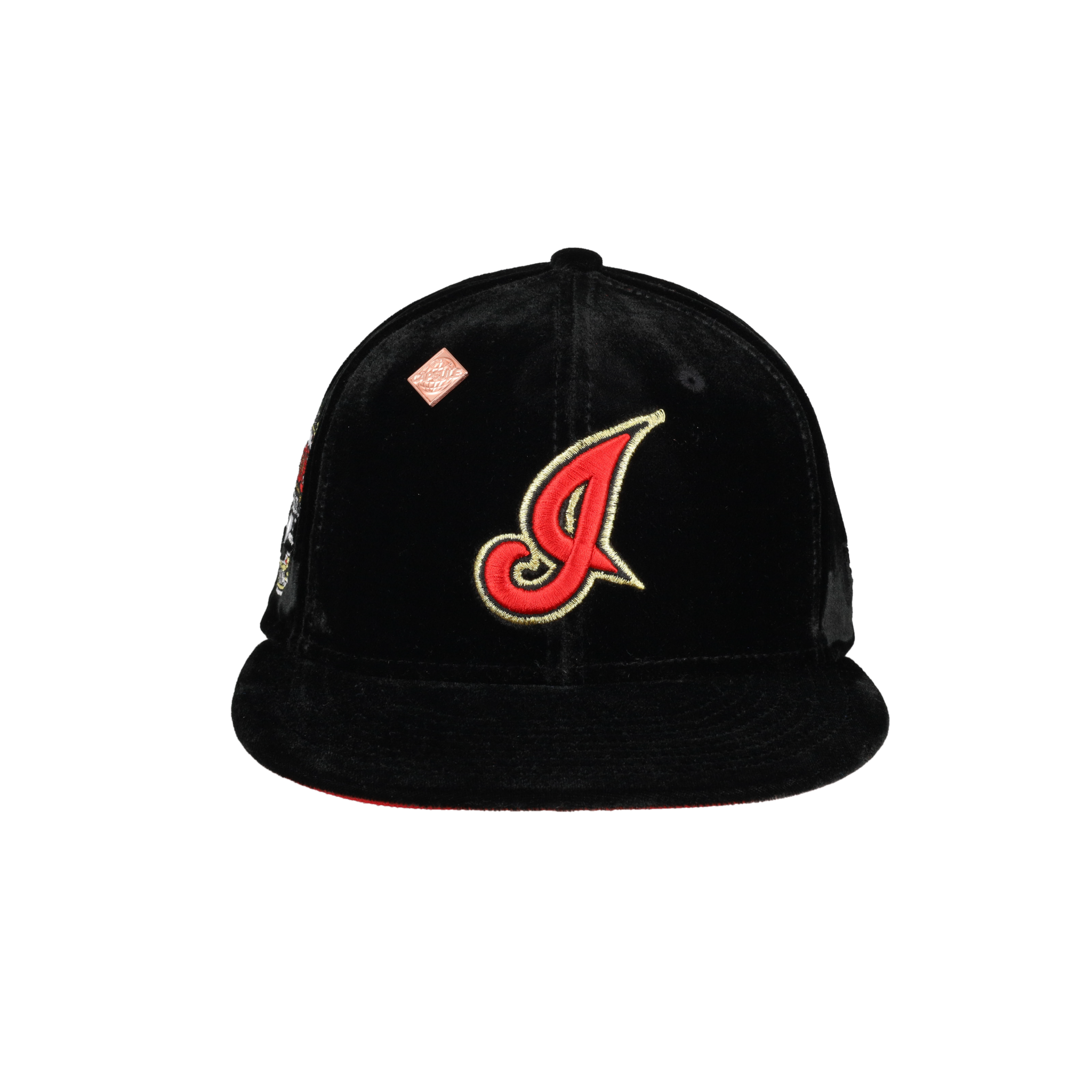 Cleveland Indians Velvet Collection Inaugural Season Patch 59Ffity Fit –  CapsuleHats