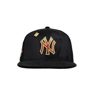 New York Yankees 1999 World Series Multil-Material Gradient Logo 59Fifty Fitted Hat