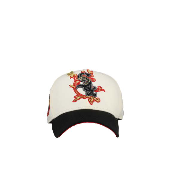 Chicago White Sox 2005 World Series Laurel Wreath Metallic 59Fifty Fitted Hat