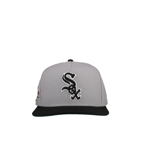 Chicago White Sox 2005 World Series Grey/Black 9Fifty A Frame Snapback Hat