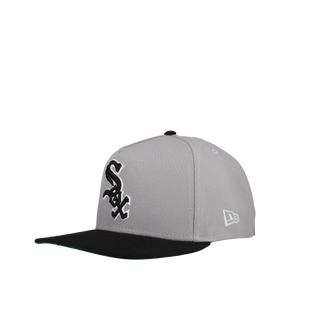 Chicago White Sox 2005 World Series Grey/Black 9Fifty A Frame Snapback Hat