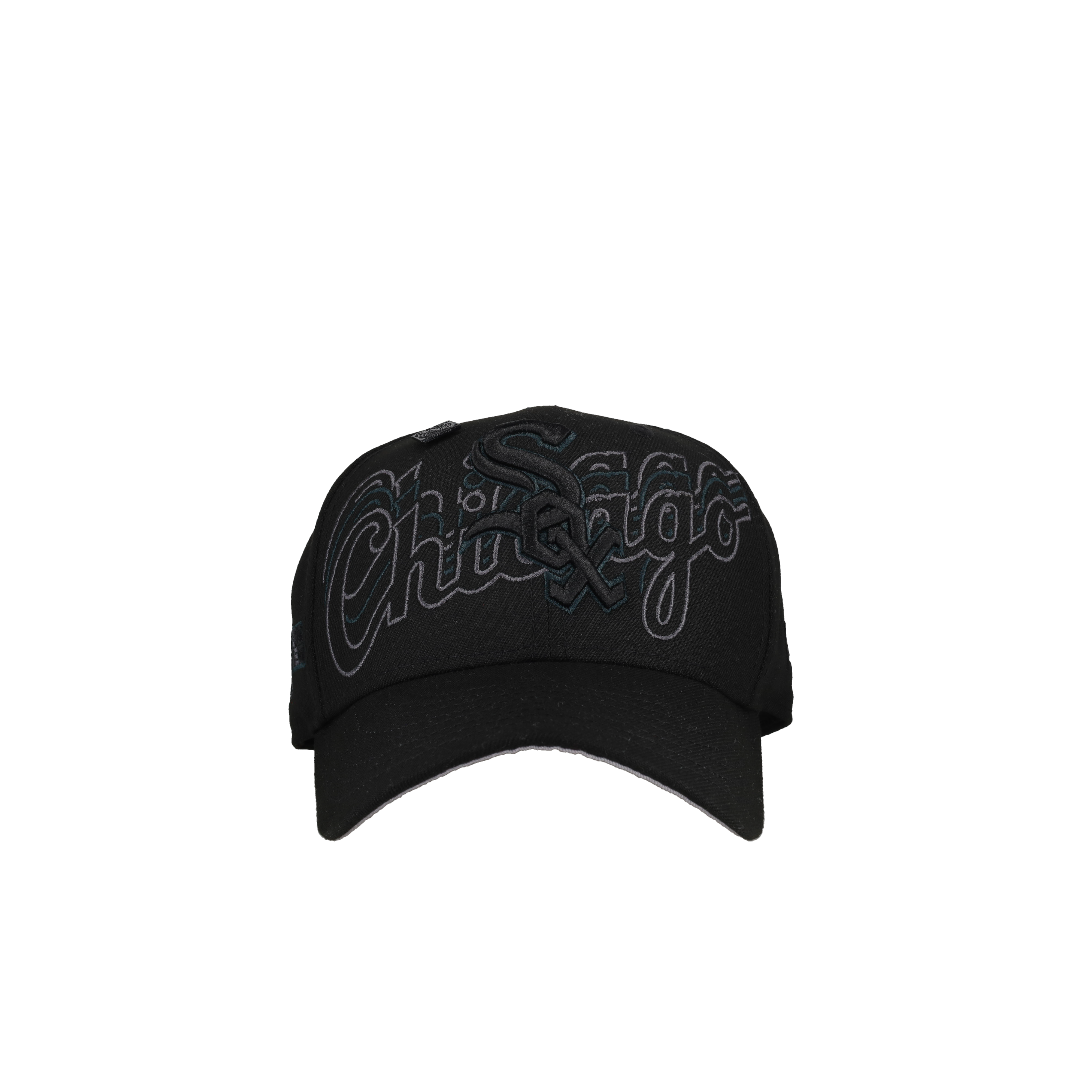 Chicago White Sox 2005 World Series Blackout Script 59Fifty Fitted Hat
