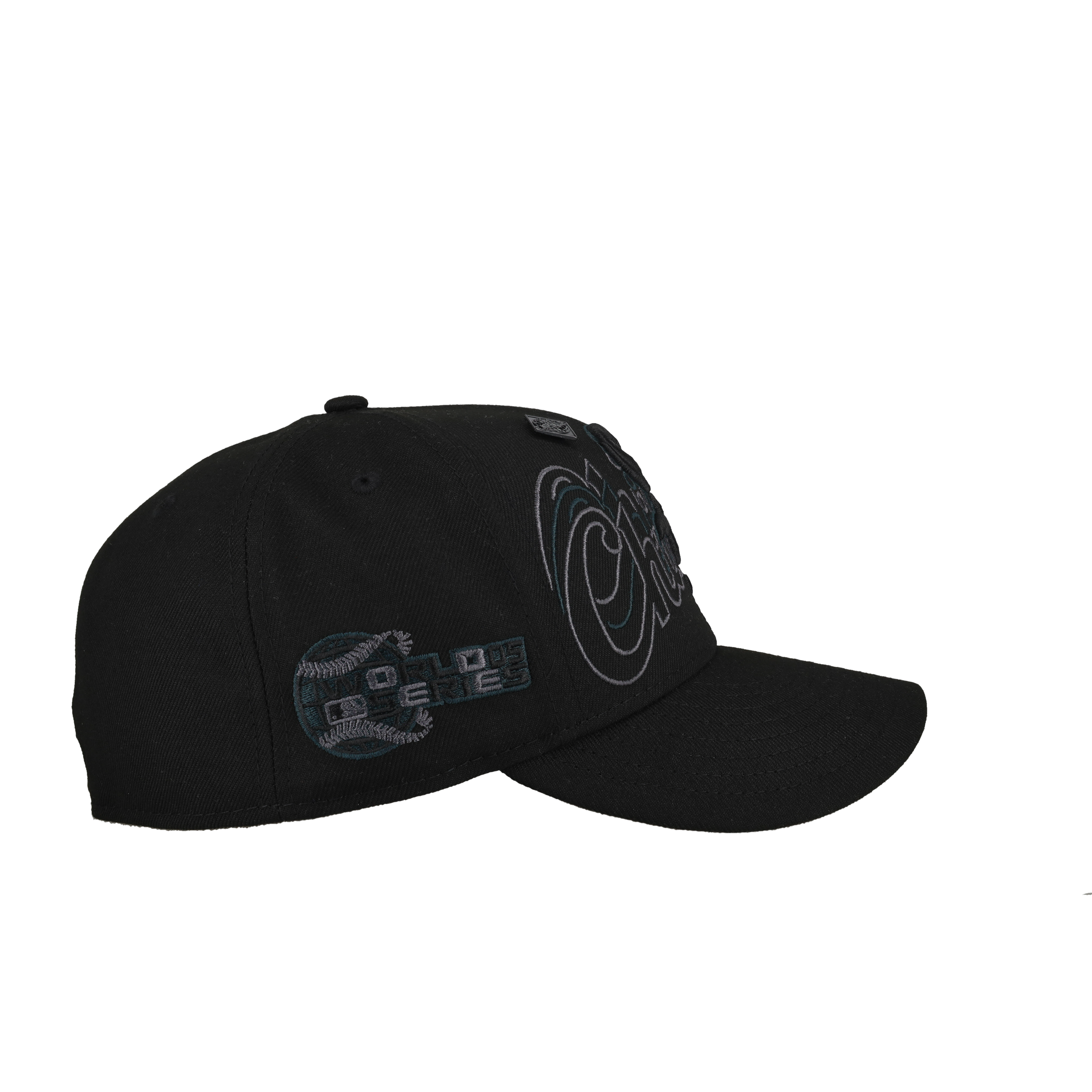 Chicago White Sox 2005 World Series Blackout Script 59Fifty Fitted Hat