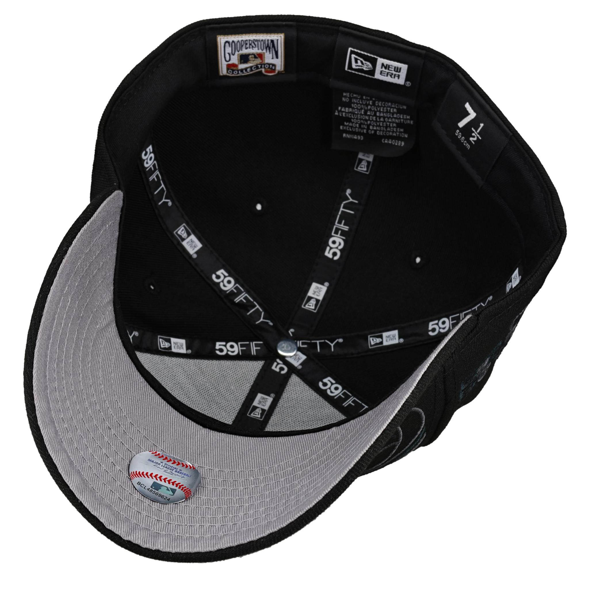Chicago White Sox 2005 World Series Blackout Script 59Fifty Fitted Hat