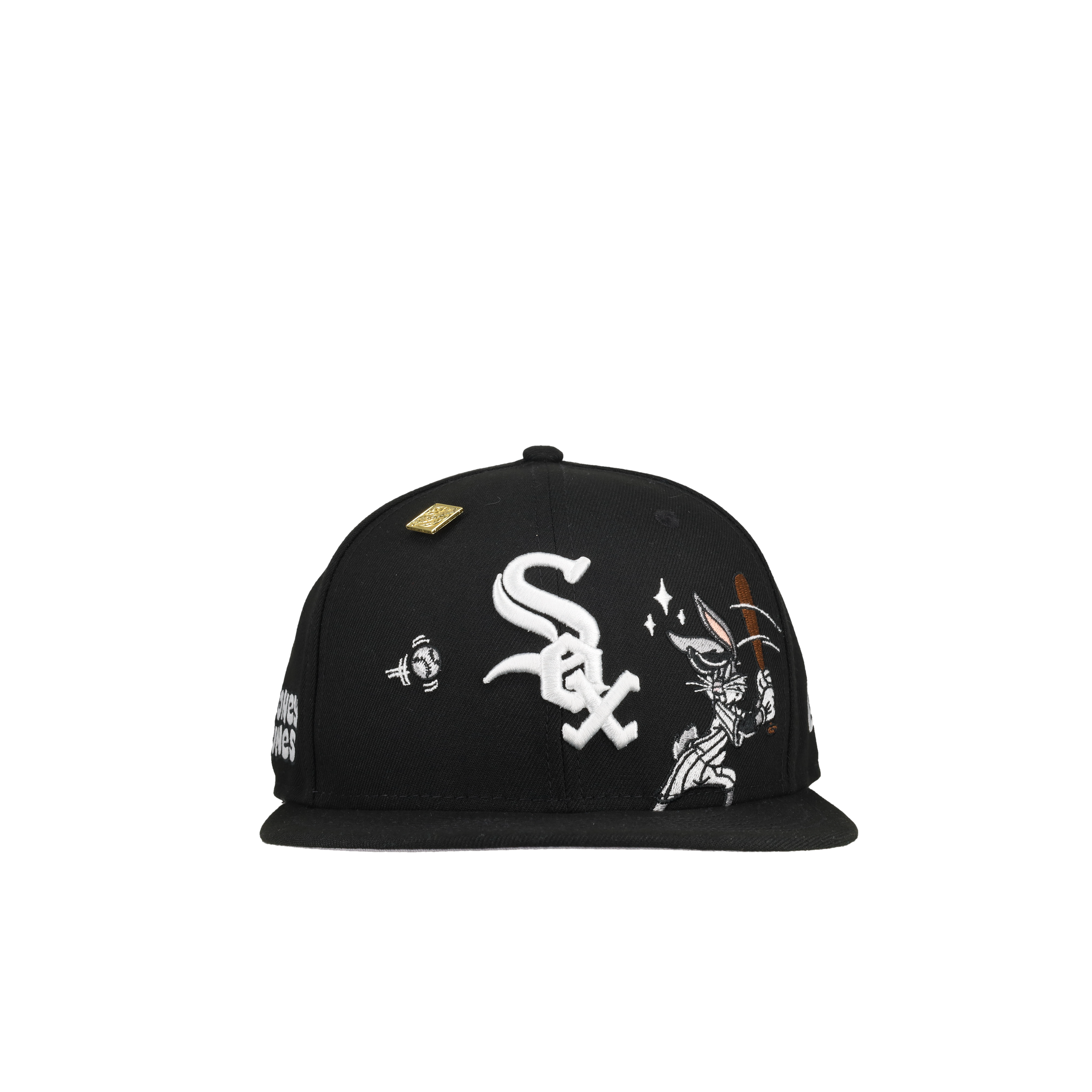 Chicago White Sox x Looney Tunes 9Fifty Black Snapback (Grey Brim)