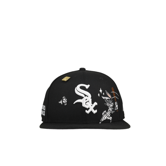 Chicago White Sox x Looney Tunes 9Fifty Black Snapback (Grey Brim)