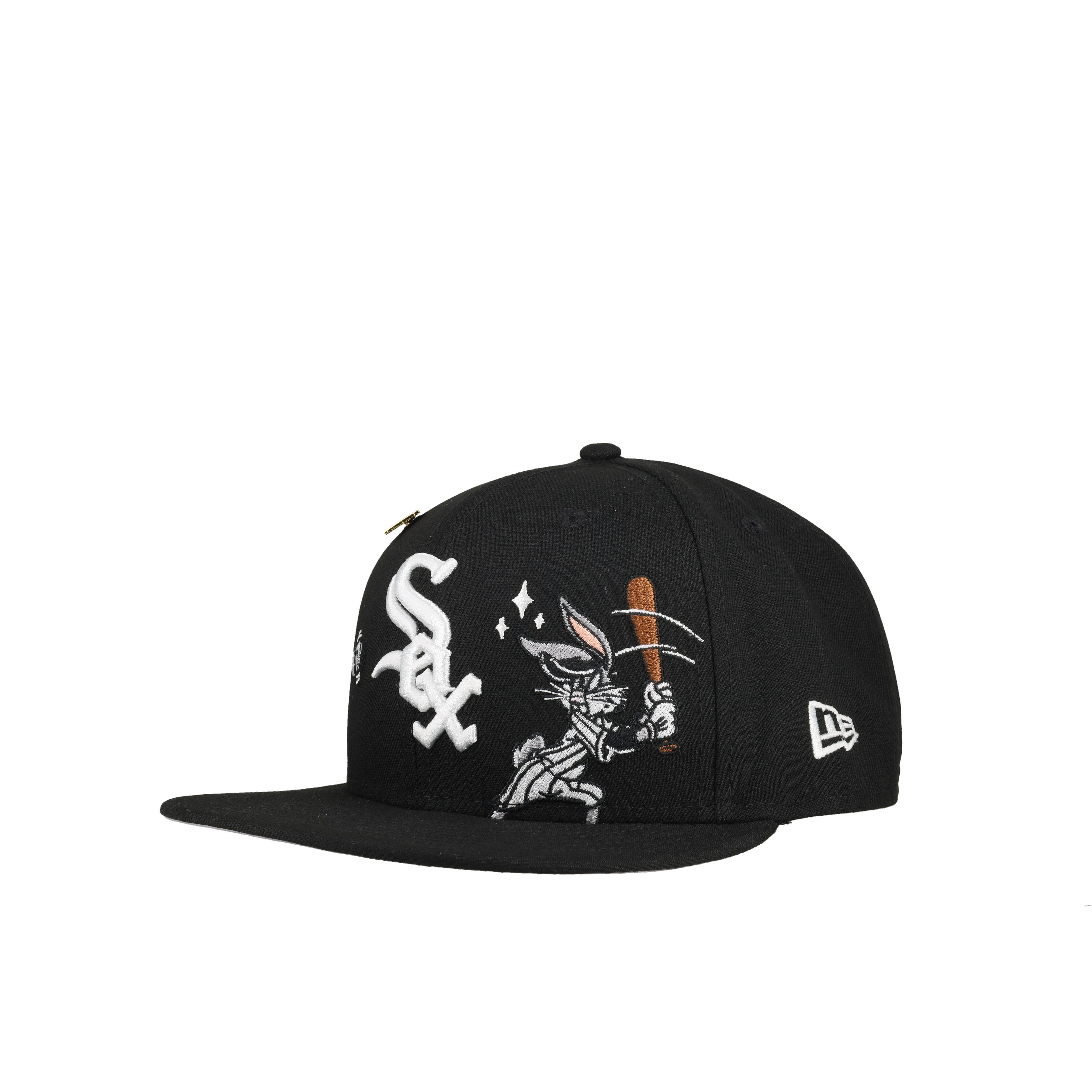 Chicago White Sox x Looney Tunes 9Fifty Black Snapback (Grey Brim)