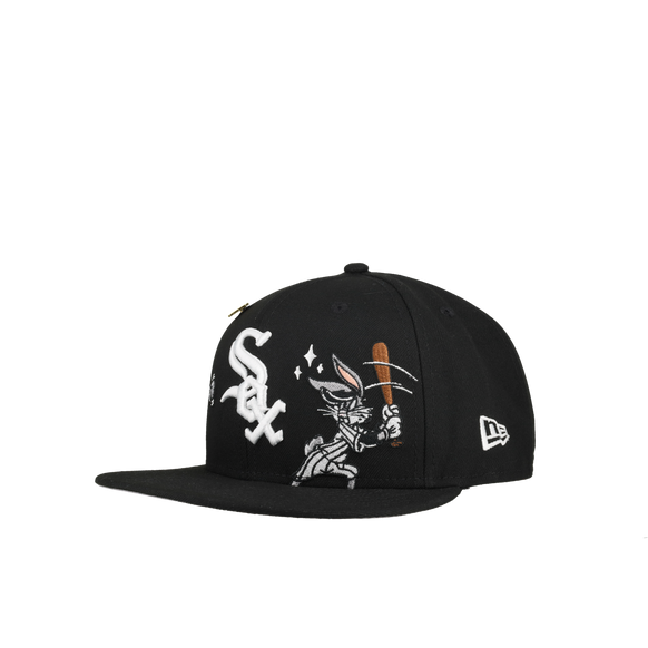 Chicago White Sox x Looney Tunes 9Fifty Black Snapback (Grey Brim)
