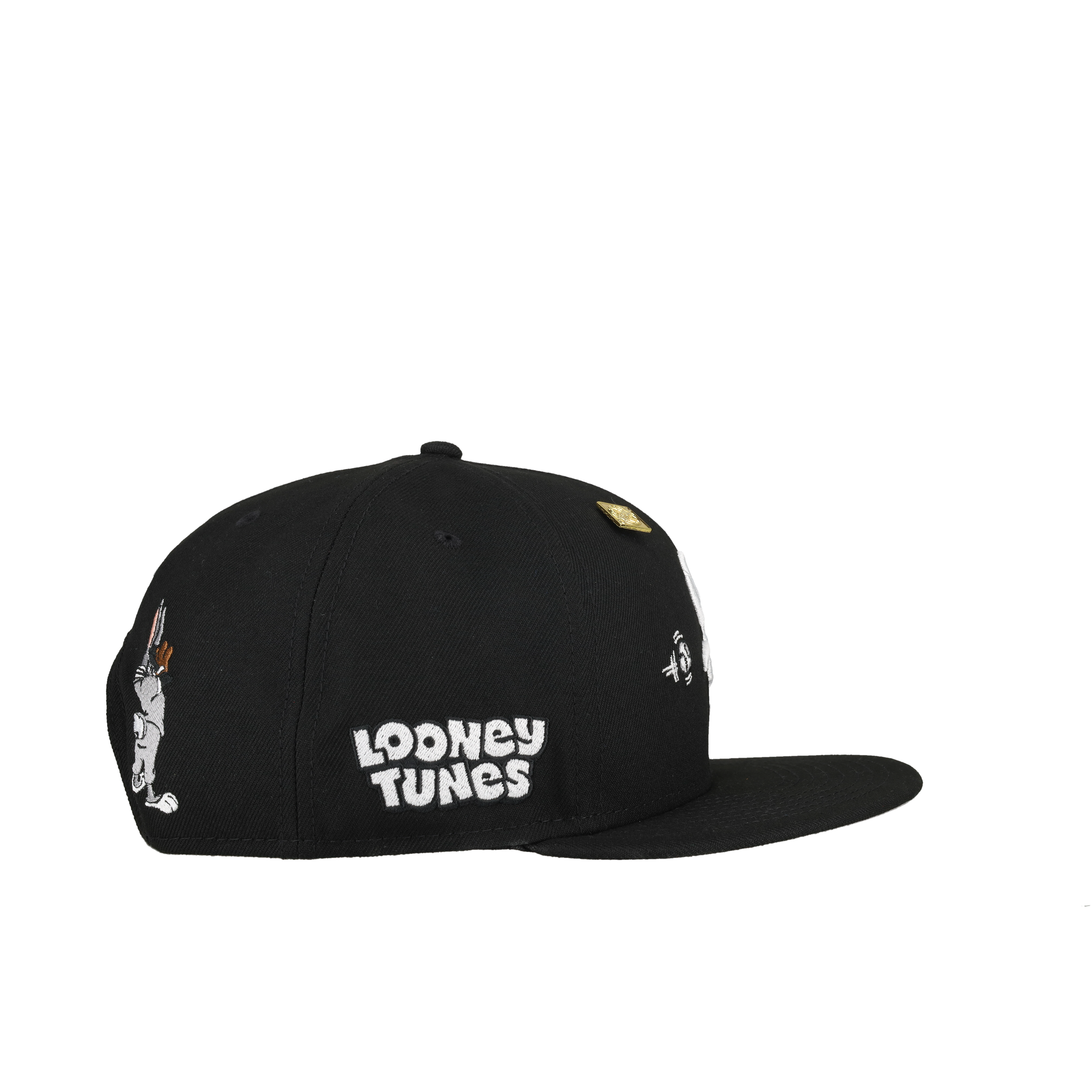 Chicago White Sox x Looney Tunes 9Fifty Black Snapback (Grey Brim)