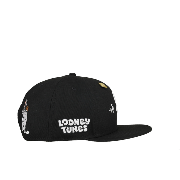Chicago White Sox x Looney Tunes 9Fifty Black Snapback (Grey Brim)
