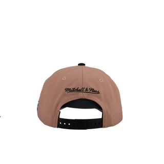 Chicago White Sox 2005 WS Coral/Black Metallic Mitchell & Ness A Frame Snapback Hat