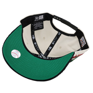 Chicago White Sox Comiskey Park Off white Corduroy/Black 9Fifty A Frame Snapback Hat