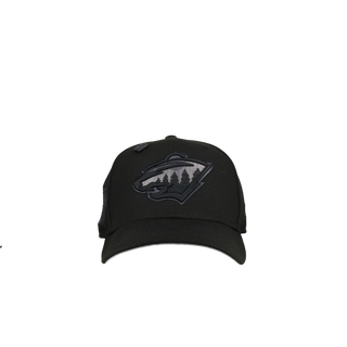 Minnesota Wild All Star Game Blackout 59Fifty Fitted Hat