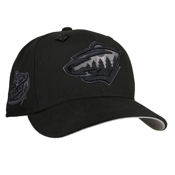 Minnesota Wild All Star Game Blackout 59Fifty Fitted Hat