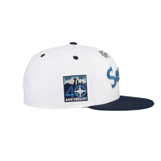 Seattle Mariners Winter Ice Collection 40th Anniversary 59Ffity Fitted Hat