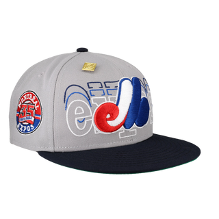Montreal Expos Word Drop Collection 35 Years 59Fifty Fitted Hat