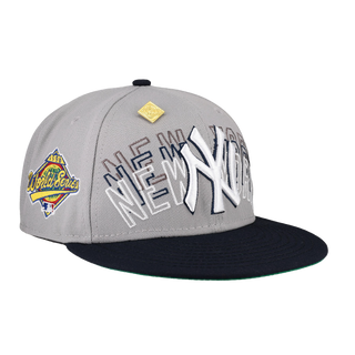 New York Yankees Word Drop Collection 1996 World Series Fitted Hat