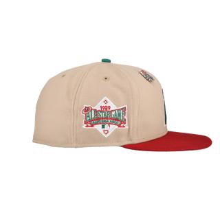 California Angels 2023 Christmas Collection 1989 All Star Game Fitted Hat