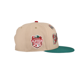Seattle Mariners 2023 Christmas Collection 2023 All Star Game Patch Fitted Hat