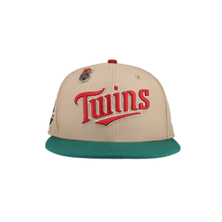 Minnesota Twins 2023 Christmas Collection Target Field Patch Fitted Hat