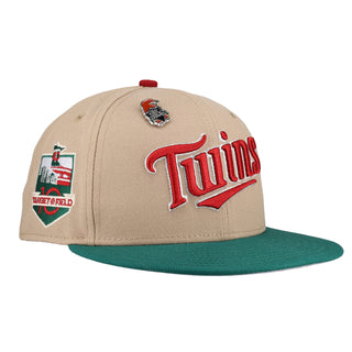 Minnesota Twins 2023 Christmas Collection Target Field Patch Fitted Hat